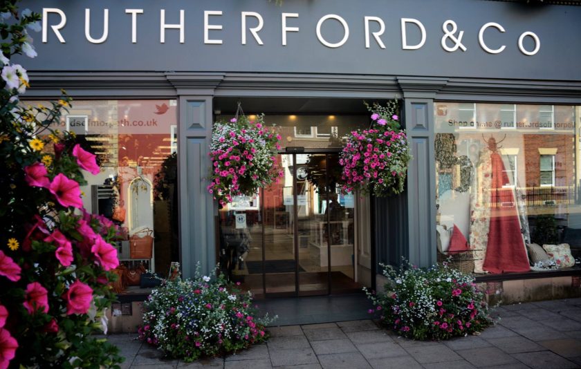 External shot of Rutherfords of Morpeth store