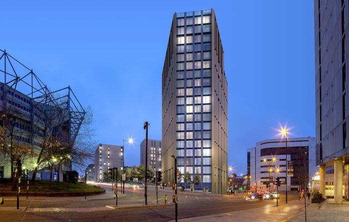 Strawberry Place dusk view