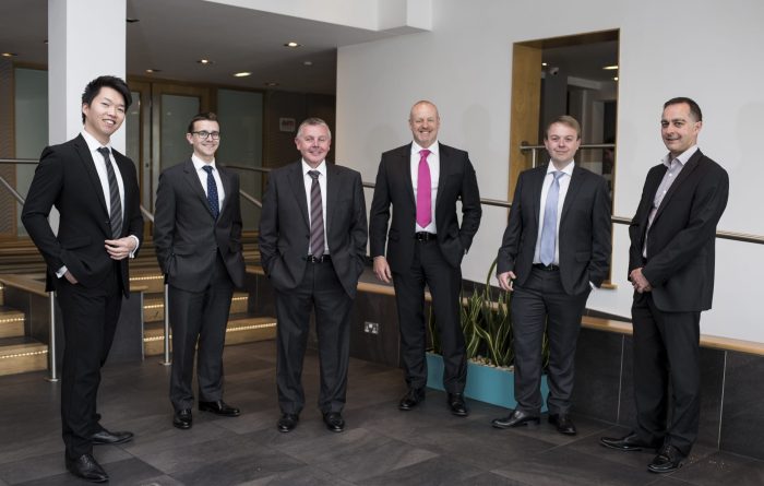 The corporate team at MIncoffs Solicitors