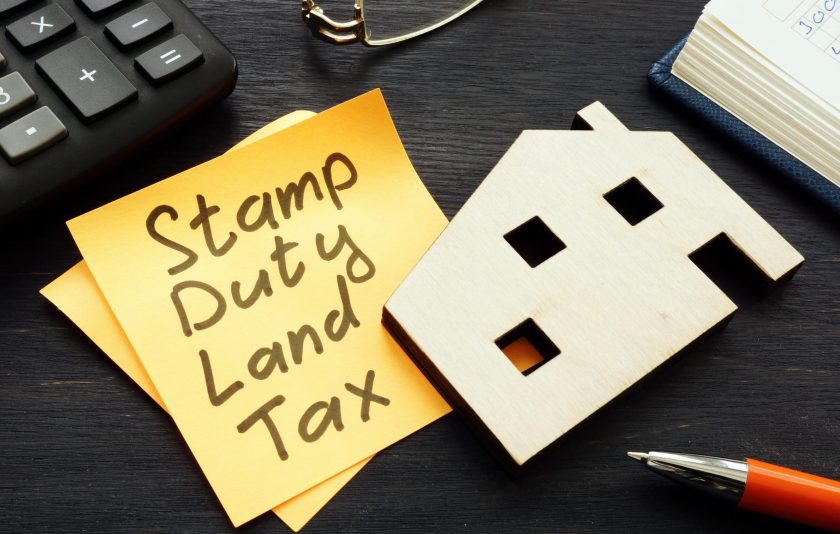 Stamp Duty Extension - Memo and image of a house